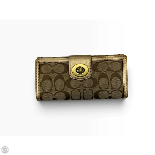 Wallet Designer By Coach, Size: Large