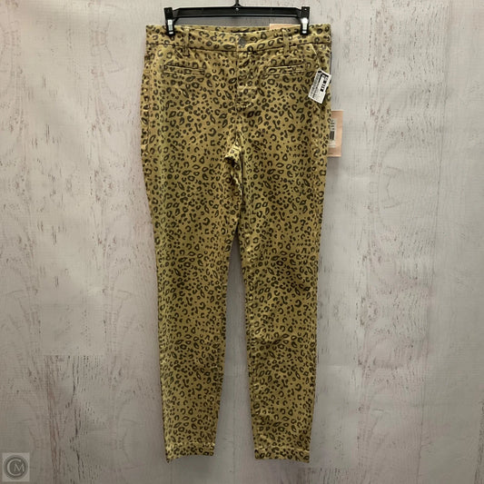 Jeans Skinny By Clothes Mentor In Leopard Print, Size: 2