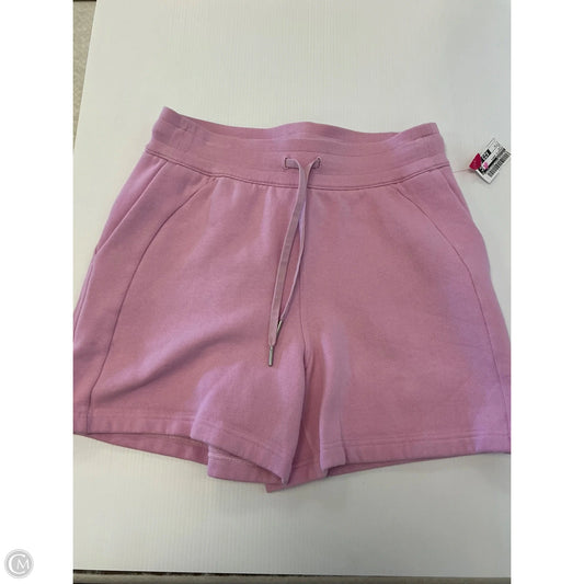 Athletic Shorts By Lululemon In Pink, Size: 8