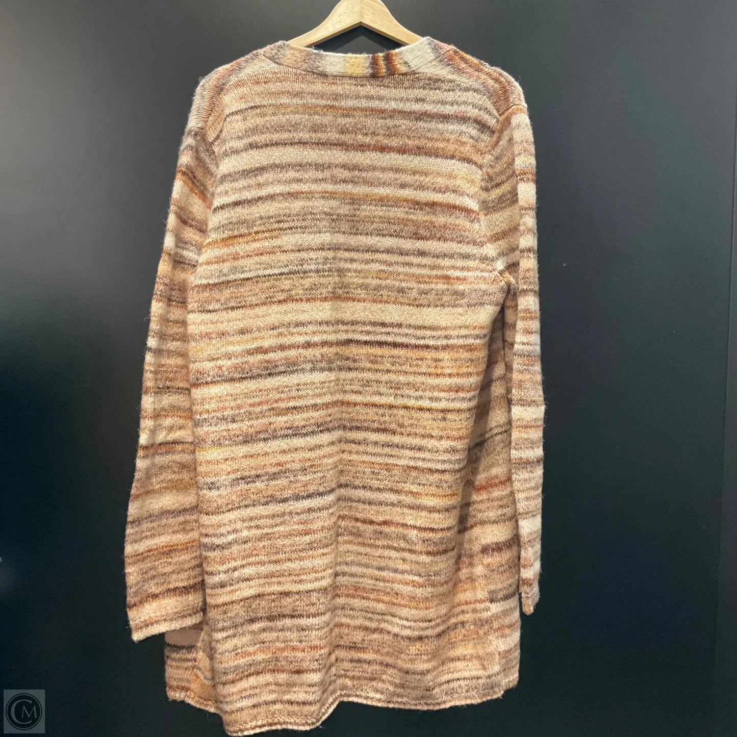 Cardigan By Natural Reflections In Tan, Size: M