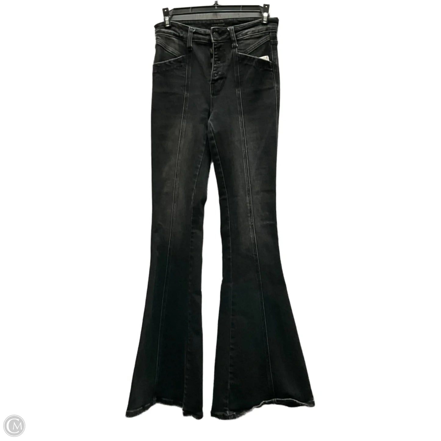 Jeans Boot Cut By Flying Monkey In Black Denim, Size: 2
