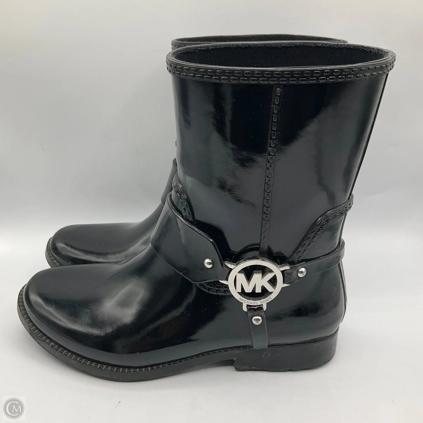 Boots Designer By Michael Kors In Black, Size: 6