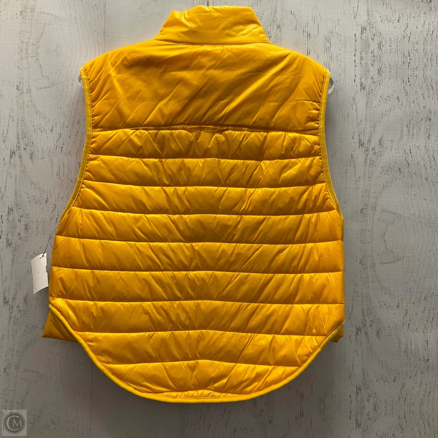 Vest Puffer & Quilted By Joy Lab In Yellow, Size: S