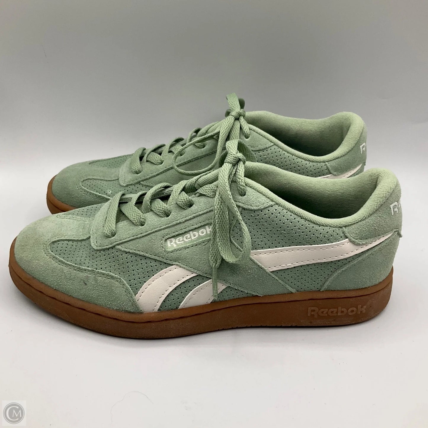 Shoes Sneakers By Reebok In Green, Size: 7