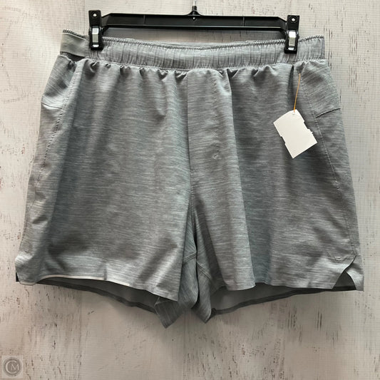 Athletic Shorts By Lululemon In Grey, Size: M