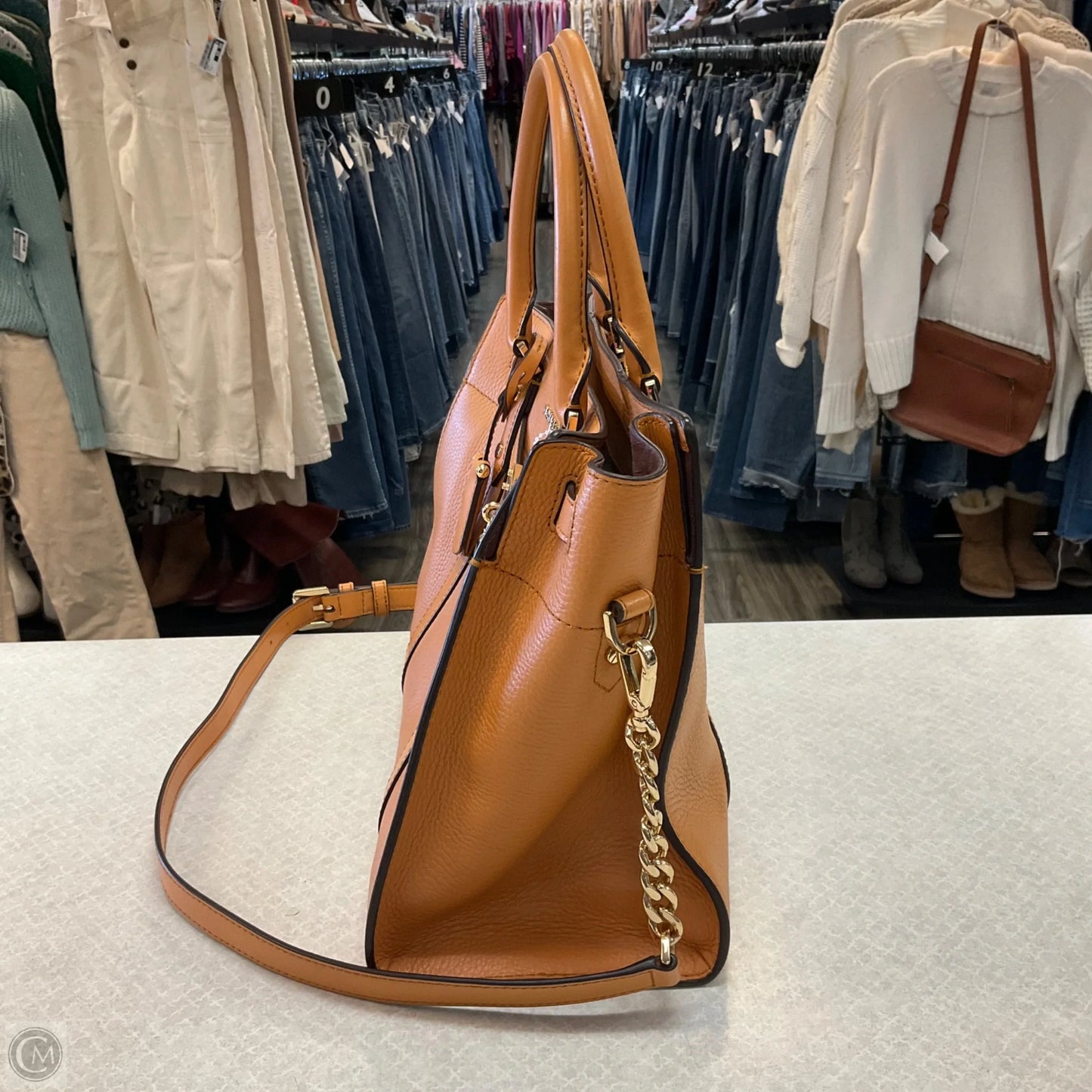 Crossbody Designer By Michael Kors, Size: Large