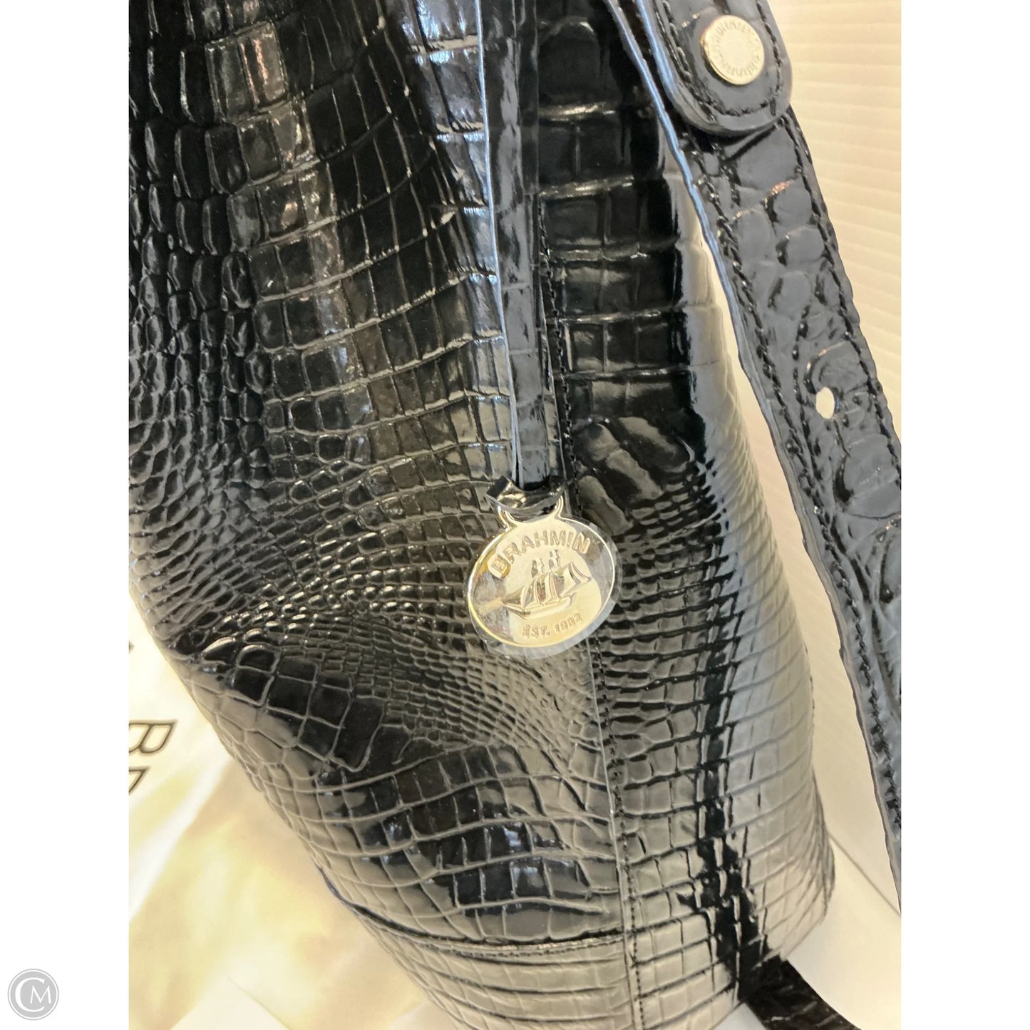 Crossbody Designer By Brahmin, Size: Medium