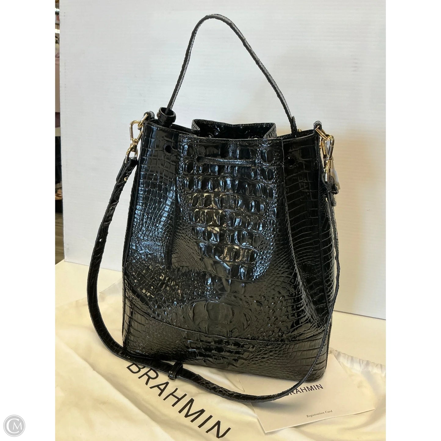 Crossbody Designer By Brahmin, Size: Medium