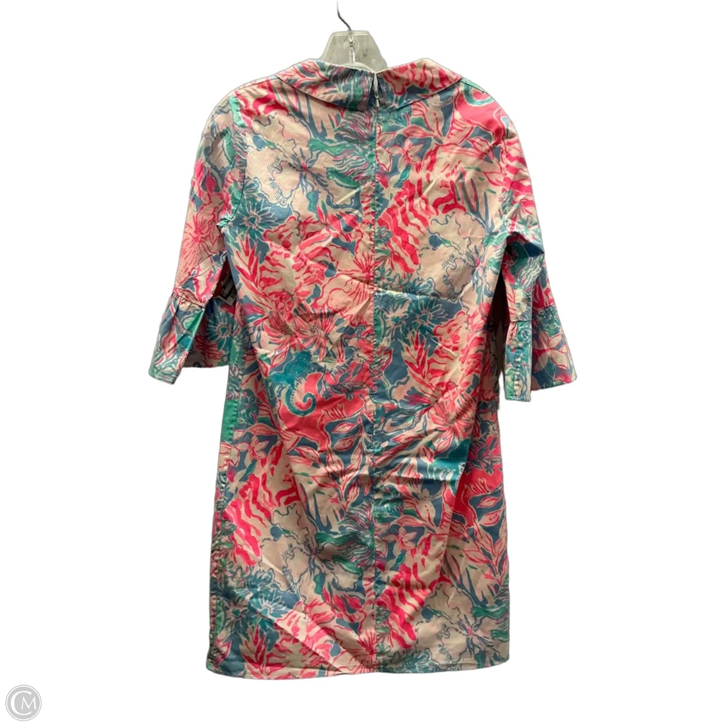 Dress Designer By Lilly Pulitzer In Floral Print, Size: 4