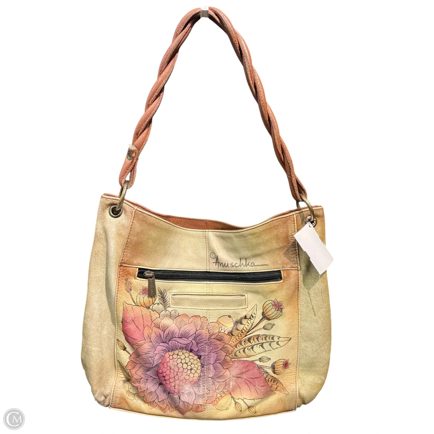 Handbag By Anuschka, Size: Medium
