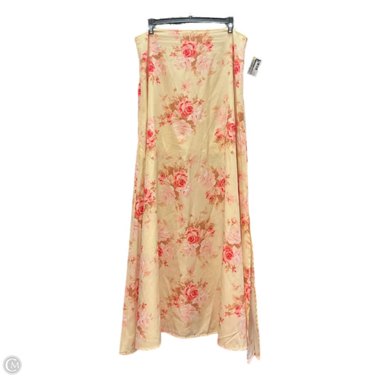 Skirt Maxi By Altard State In Yellow, Size: Xl