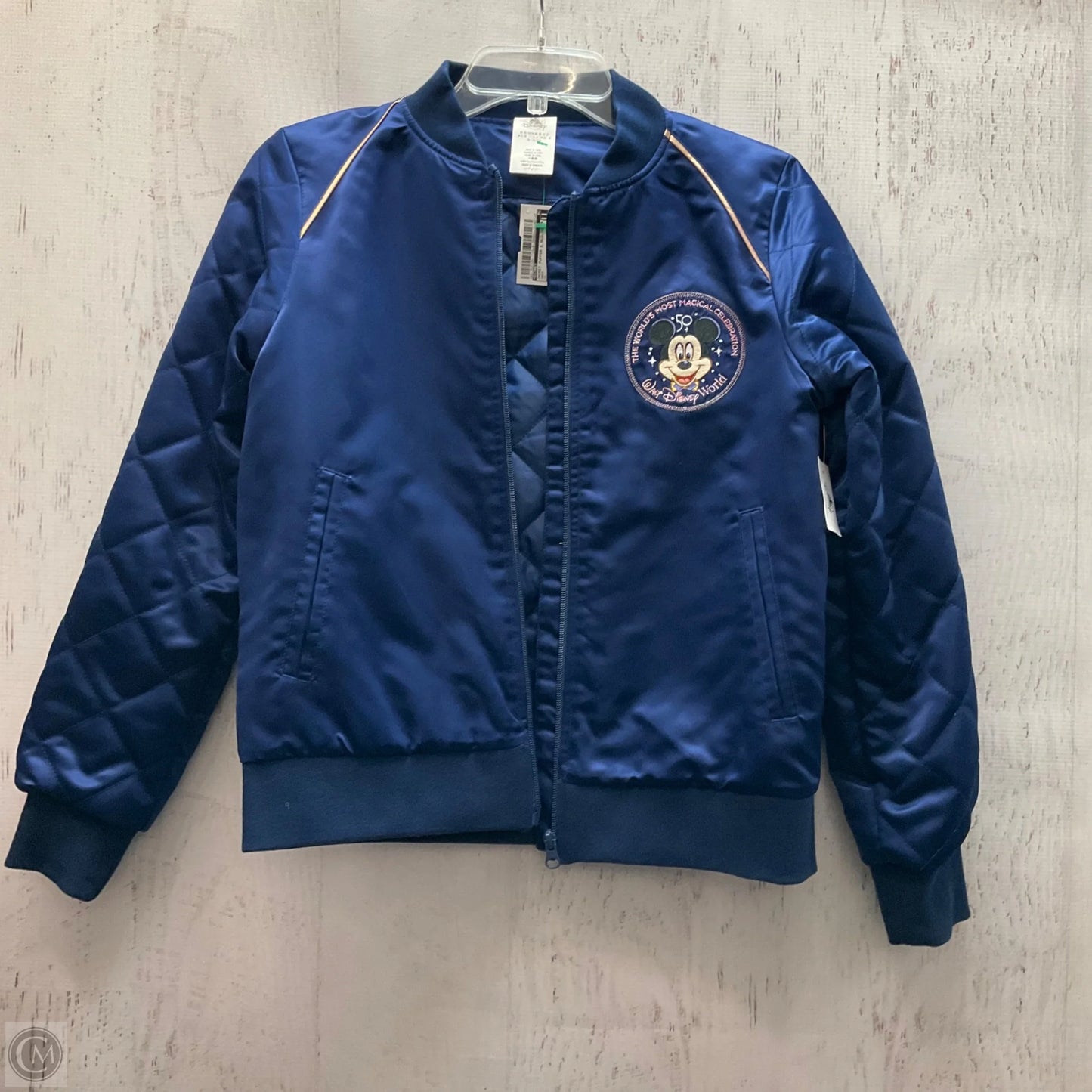 Jacket Puffer & Quilted By Disney In Navy, Size: Xs