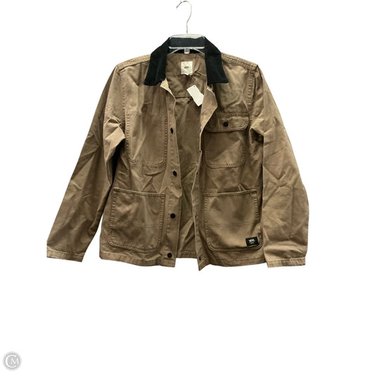 Jacket Other By Vans In Brown, Size: M