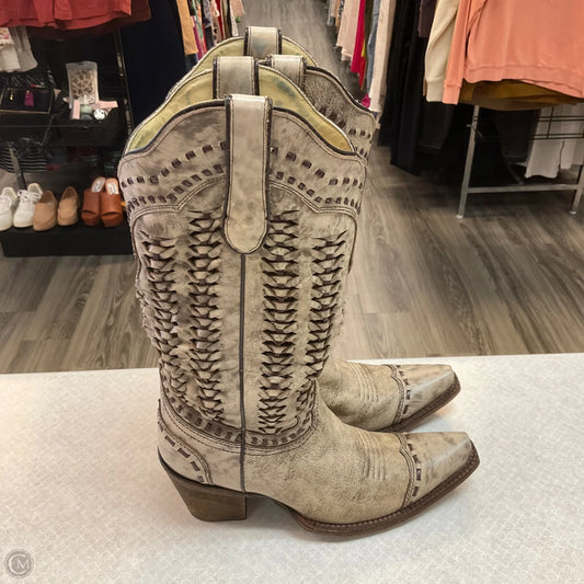 Boots Western By Corral In Grey, Size: 7.5