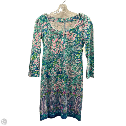 Dress Designer By Lilly Pulitzer In Blue, Size: Xxs