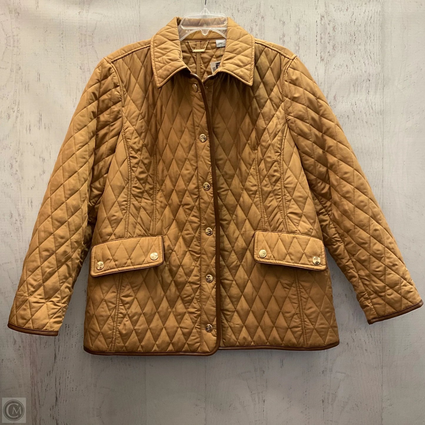 Coat Puffer & Quilted By Chicos In Animal Print, Size: 3x