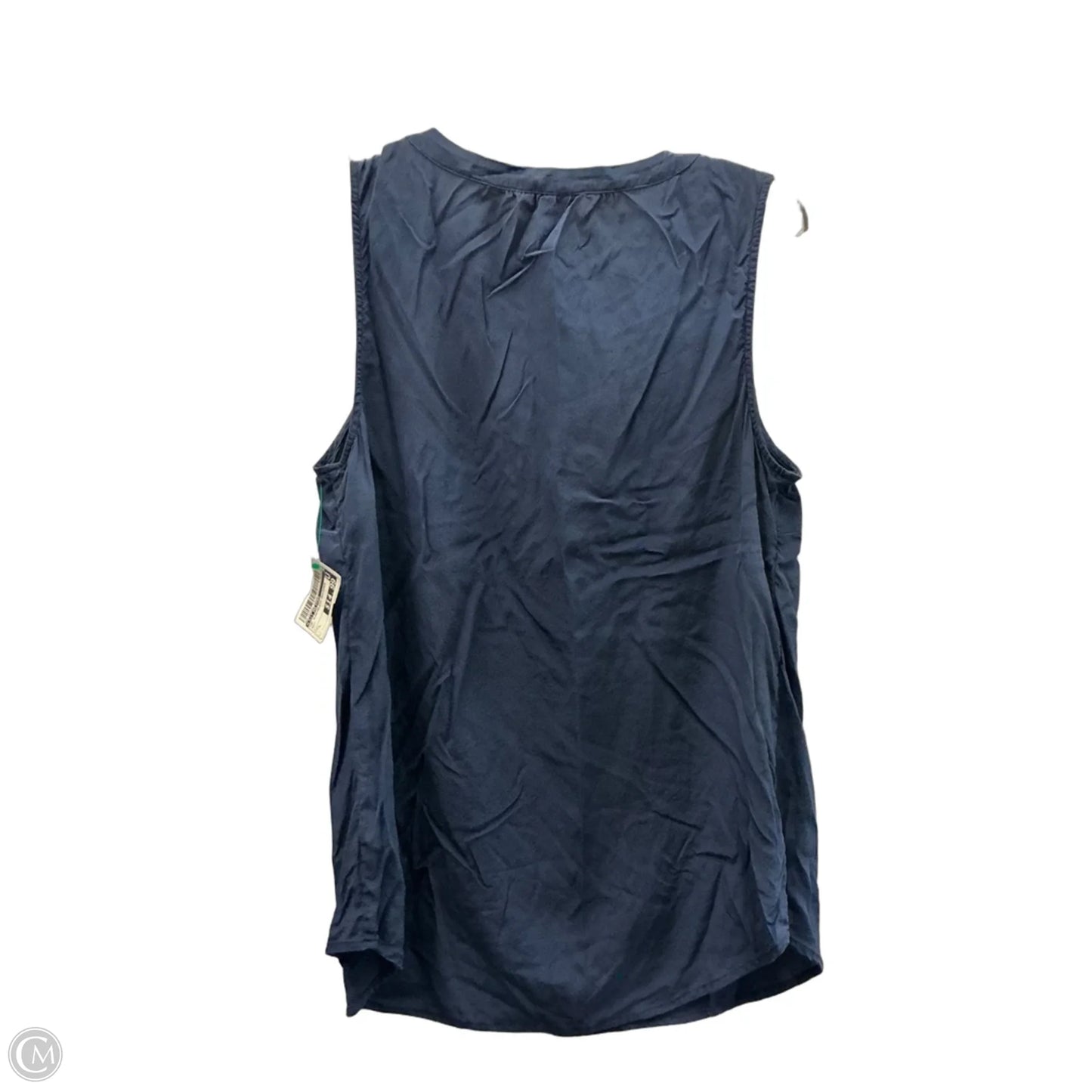 Top Sleeveless Designer By Lilly Pulitzer In Navy, Size: L