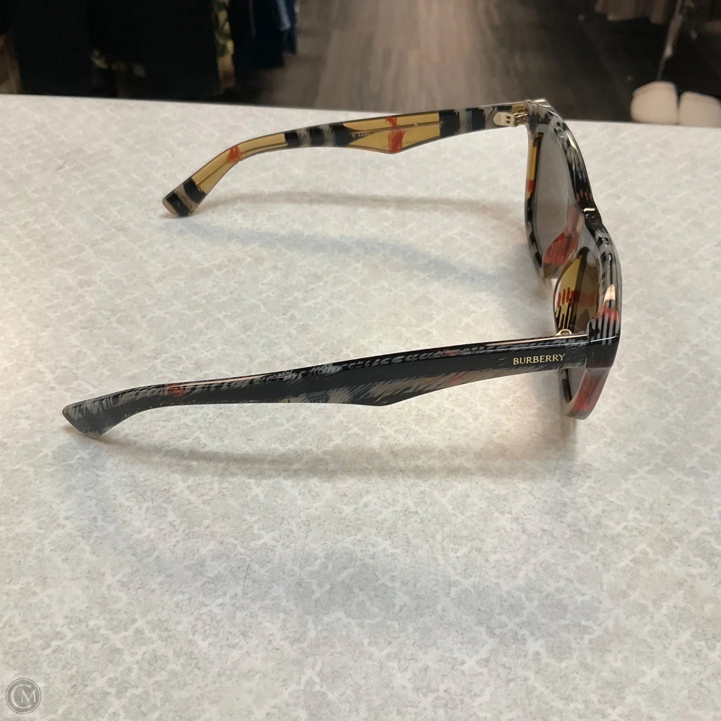 Sunglasses Luxury Designer By Burberry, Size: Medium