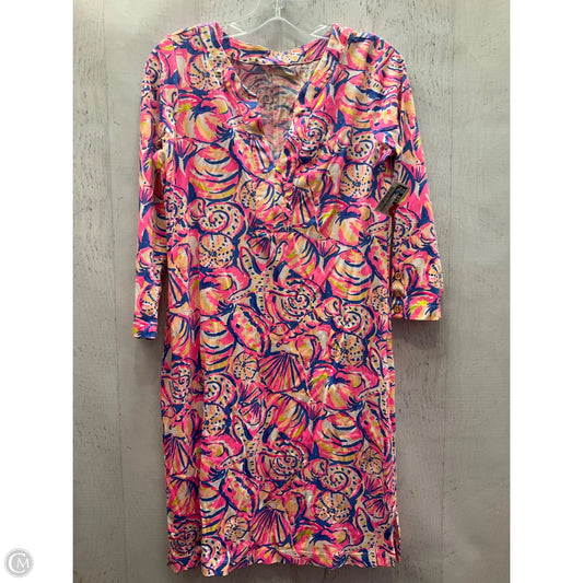 Dress Designer By Lilly Pulitzer In Floral Print, Size: M