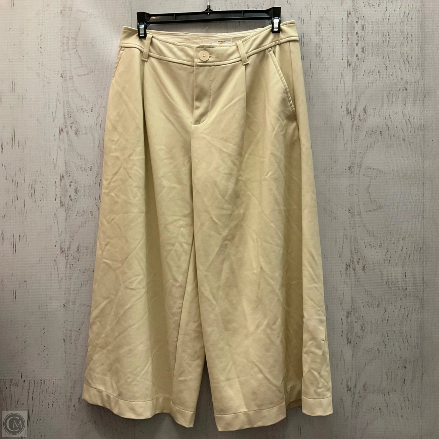 Pants Cropped By Anthropologie In Cream, Size: 2