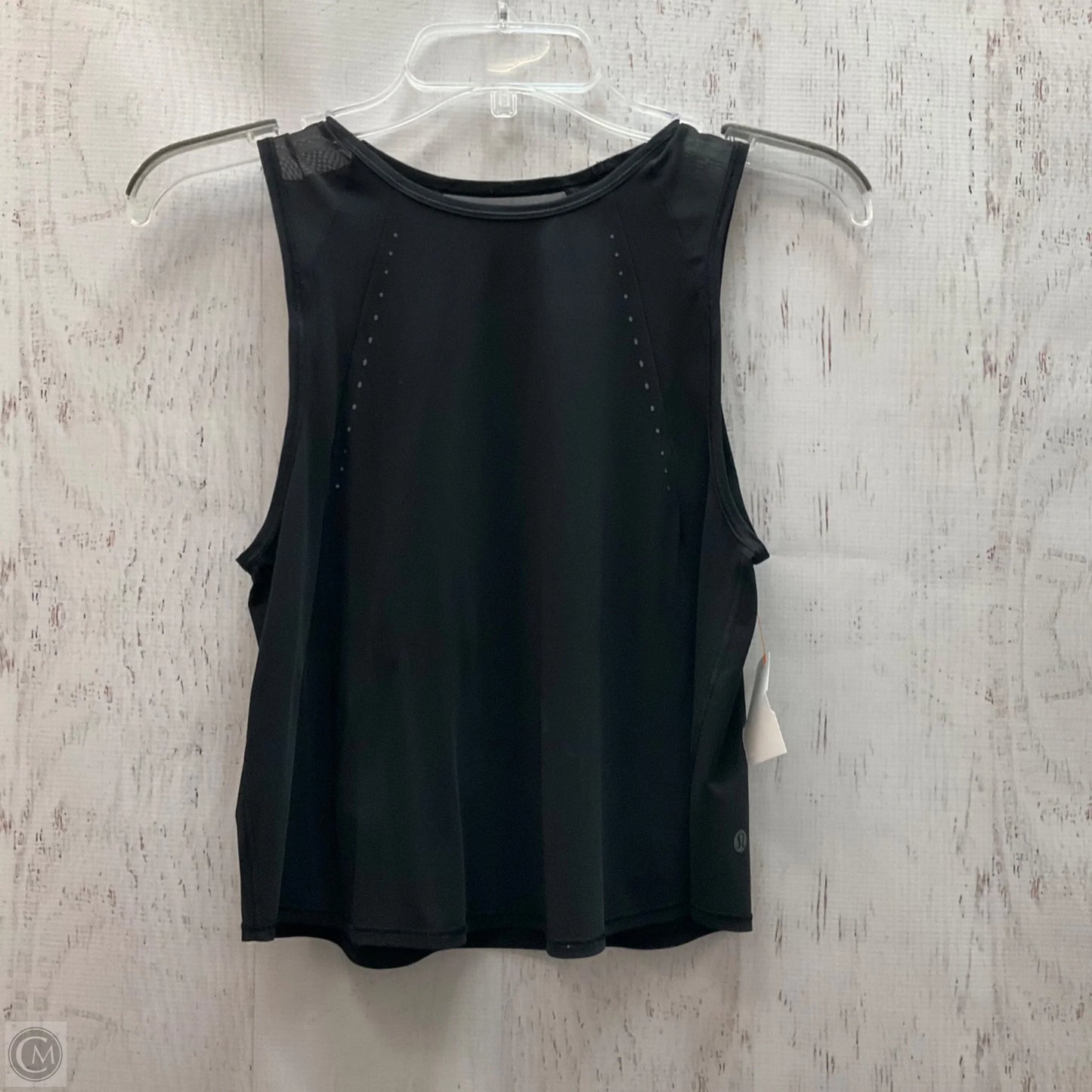 Athletic Tank Top By Lululemon In Black, Size: S