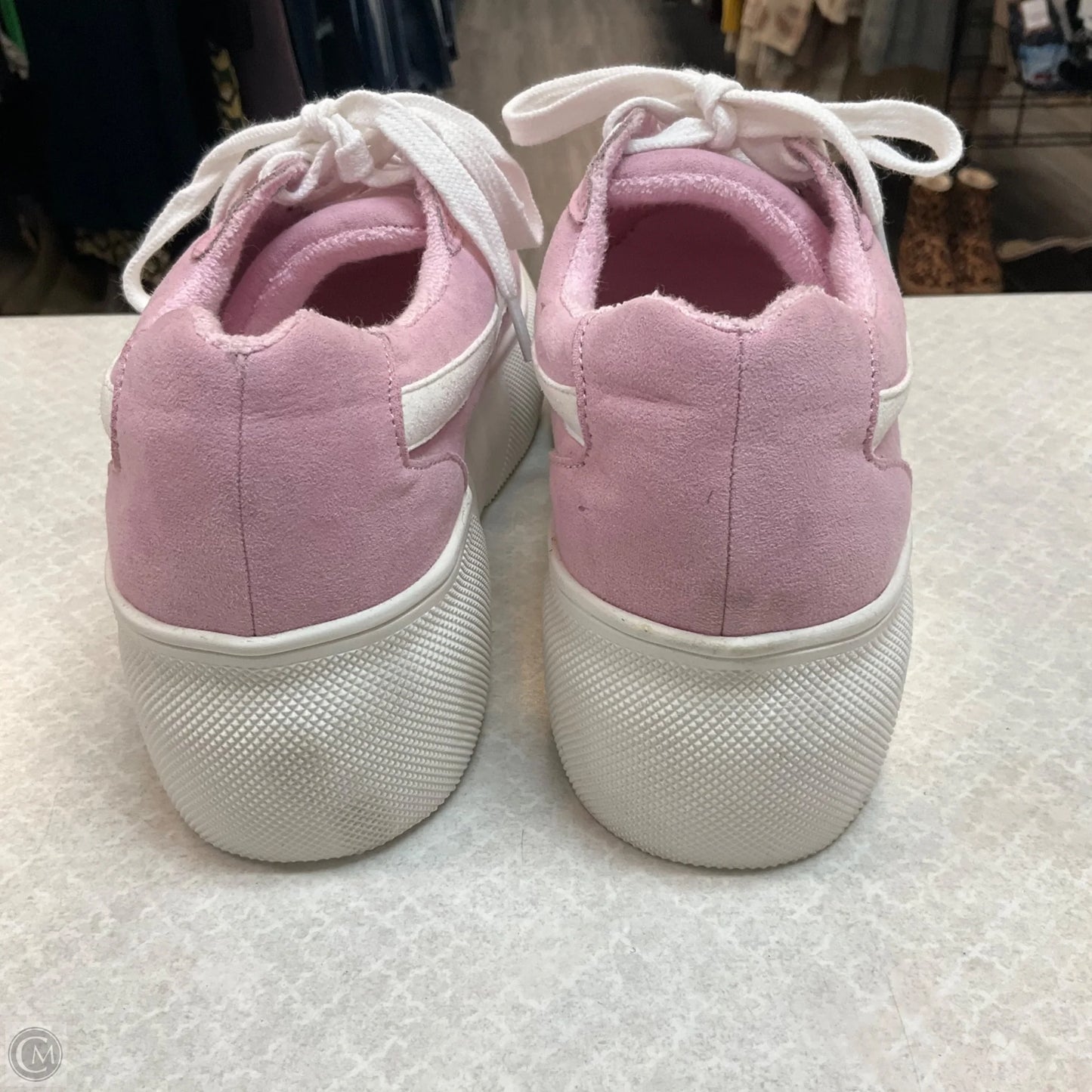 Shoes Athletic By Madden Girl In Pink, Size: 7