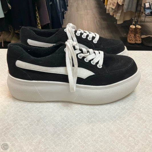 Shoes Athletic By Madden Girl In Black, Size: 7.5