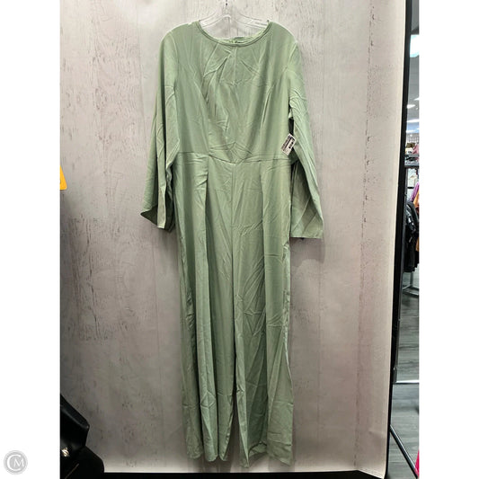 Jumpsuit By Shein In Green, Size: Xl