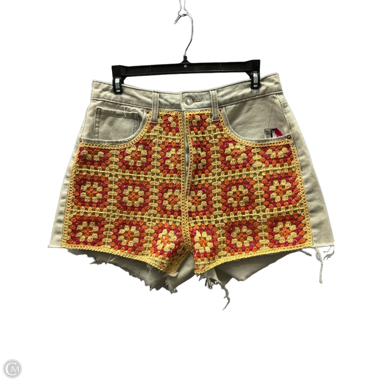 Shorts By Wild Fable In Blue & Yellow, Size: 8