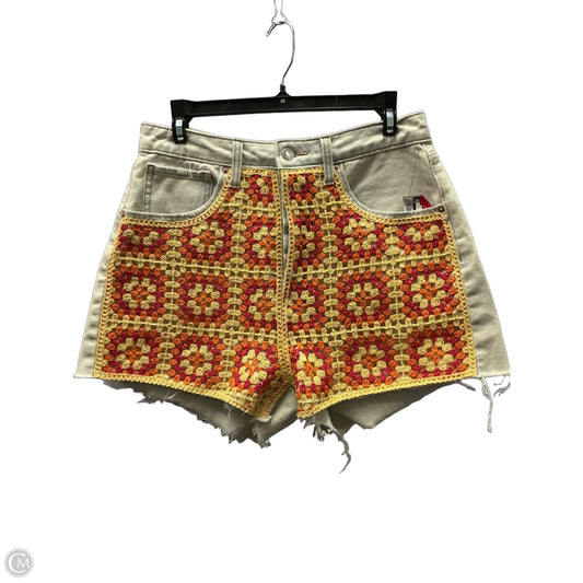 Shorts By Wild Fable In Blue & Yellow, Size: 8