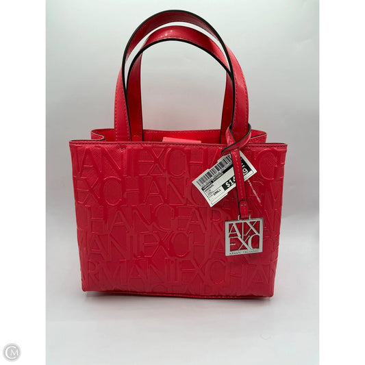 Handbag By Armani Exchange, Size: Small