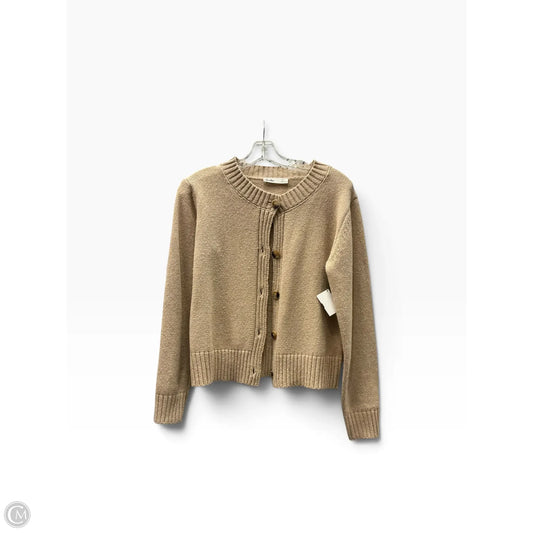 Cardigan By Elodie In Tan, Size: Xs