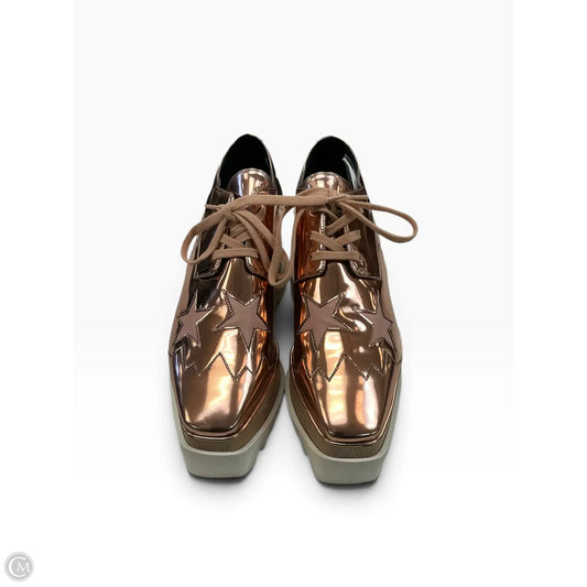 Shoes Luxury Designer By Stella Mccartney In Rose Gold, Size: 9