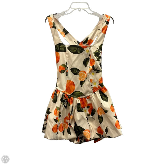 Dress Casual Midi By Zara In Multi-colored, Size: S