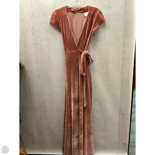 Dress Casual Maxi By Tularosa In Pink, Size: Xs
