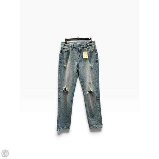 Jeans Boyfriend By Ana In Blue, Size: 2