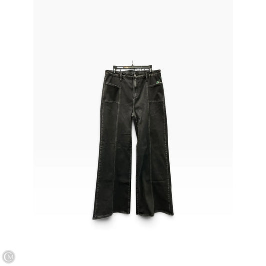 Jeans Wide Leg By Clothes Mentor In Black, Size: 14
