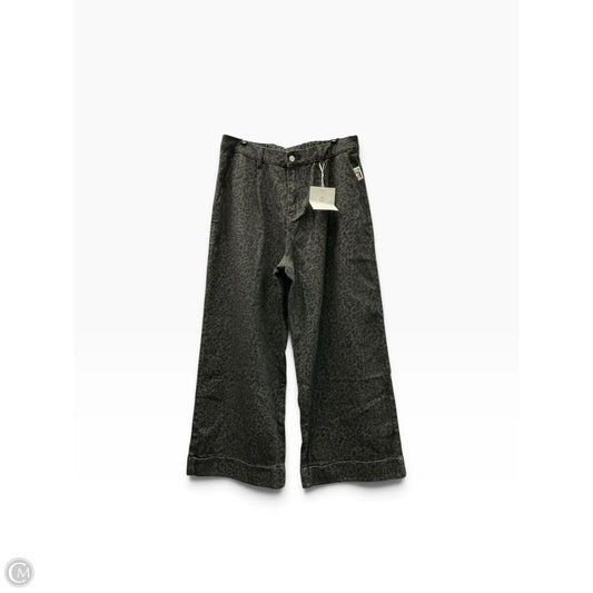 Jeans Wide Leg By Cicy Bell In Animal Print, Size: 14