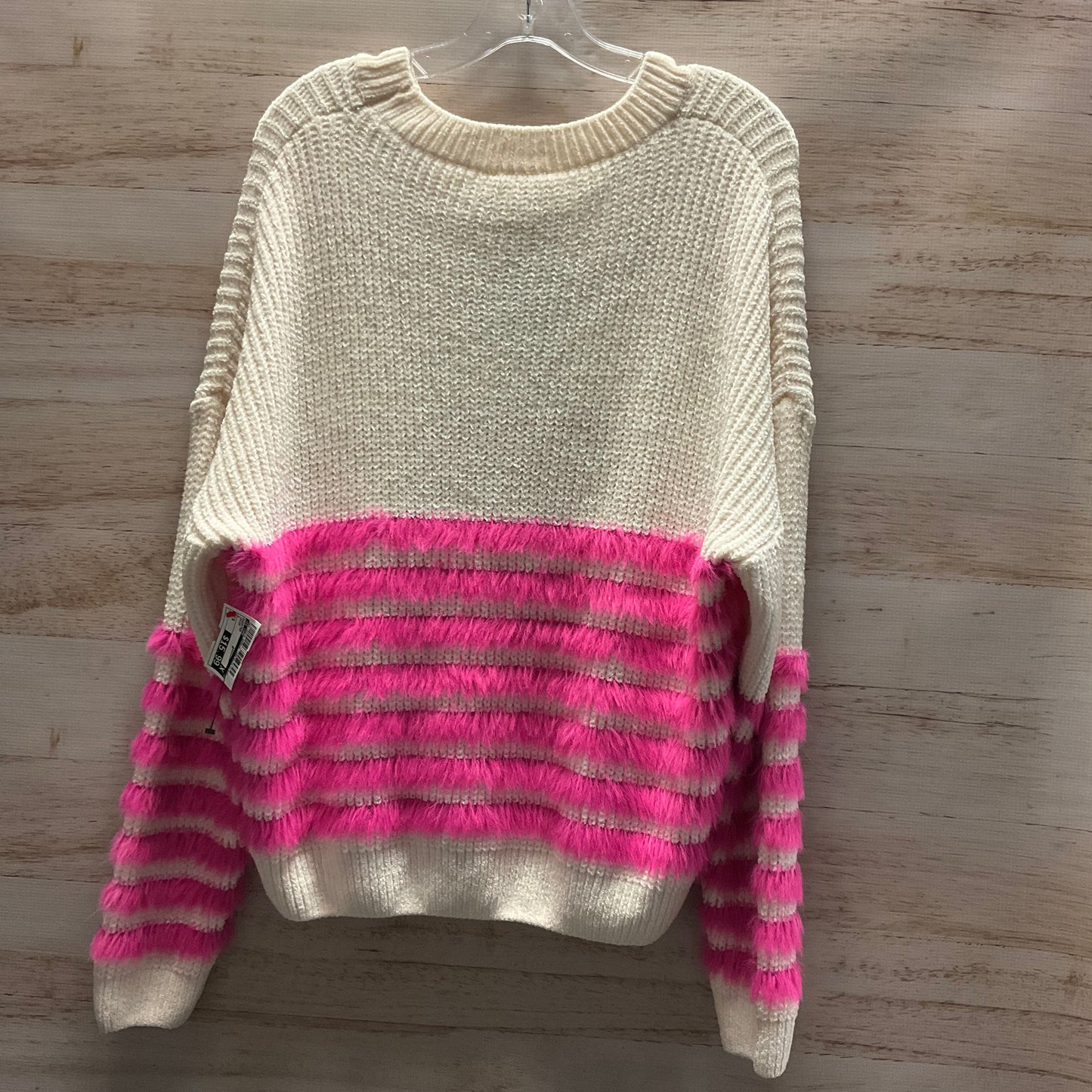 Sweater By Ee Some In Cream, Size: 7.5