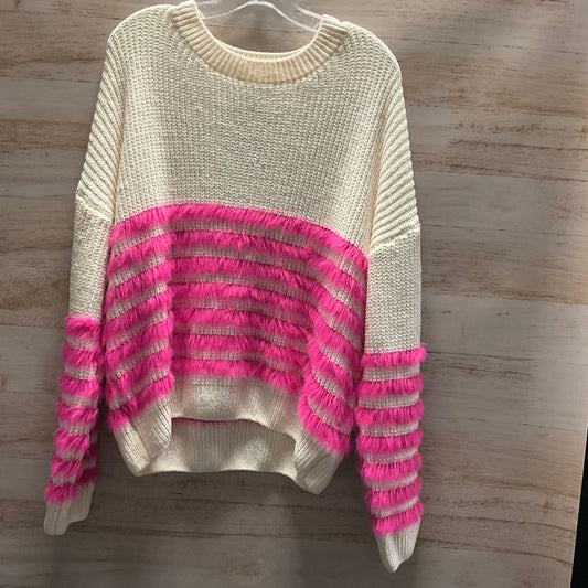 Sweater By Ee Some In Cream, Size: 7.5