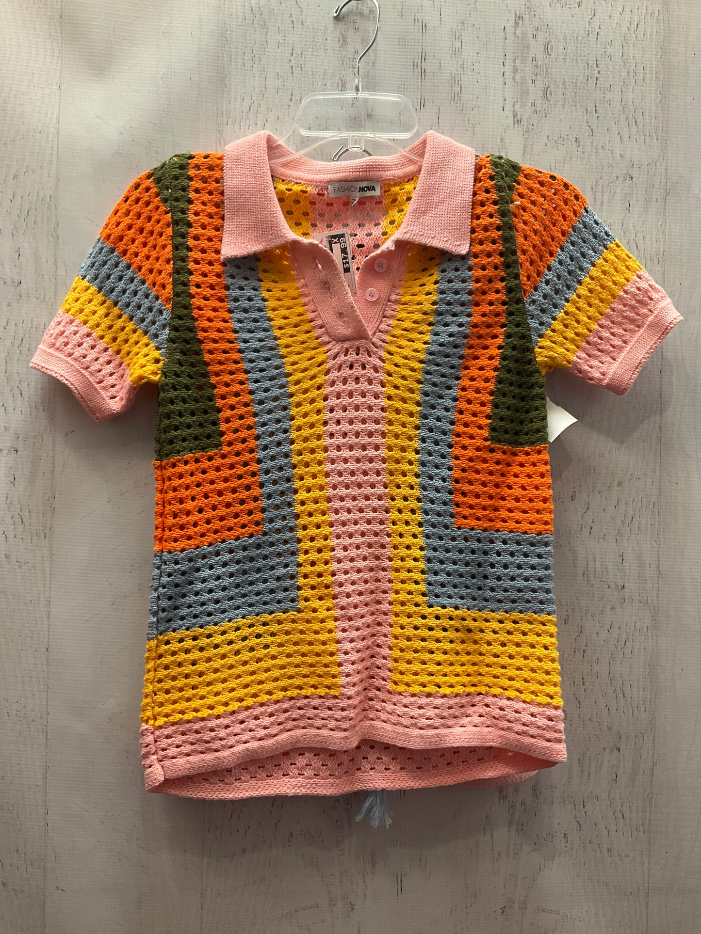 Top 2Pc Ss By Fashion Nova In Multi, Size:S
