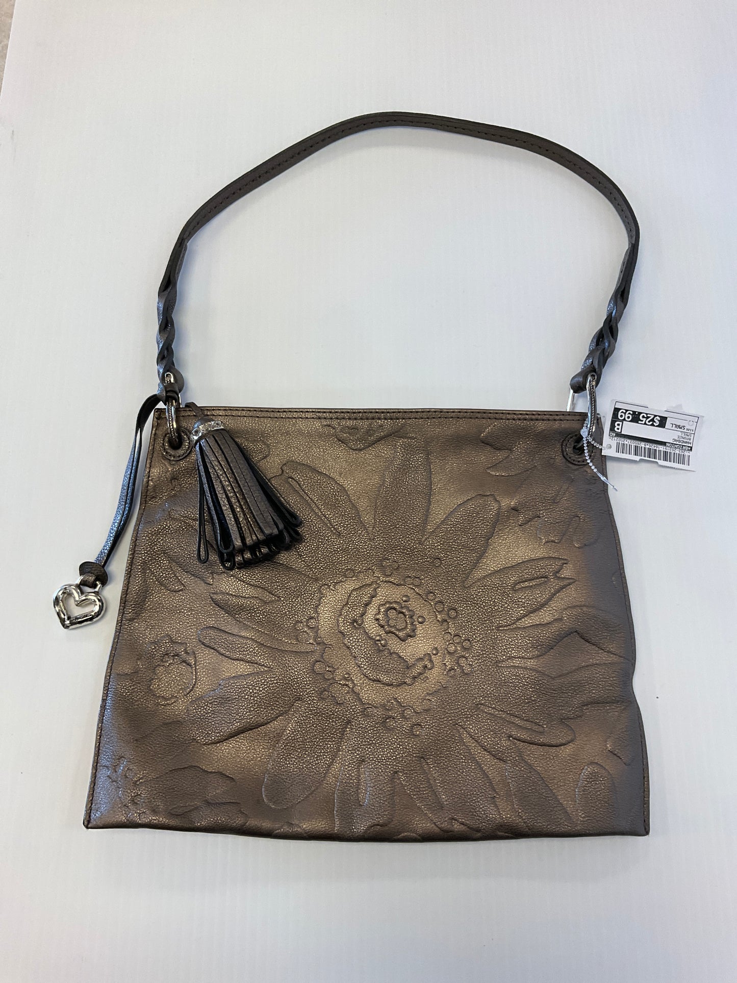 Handbag By Brighton In Bronze, Size:Small
