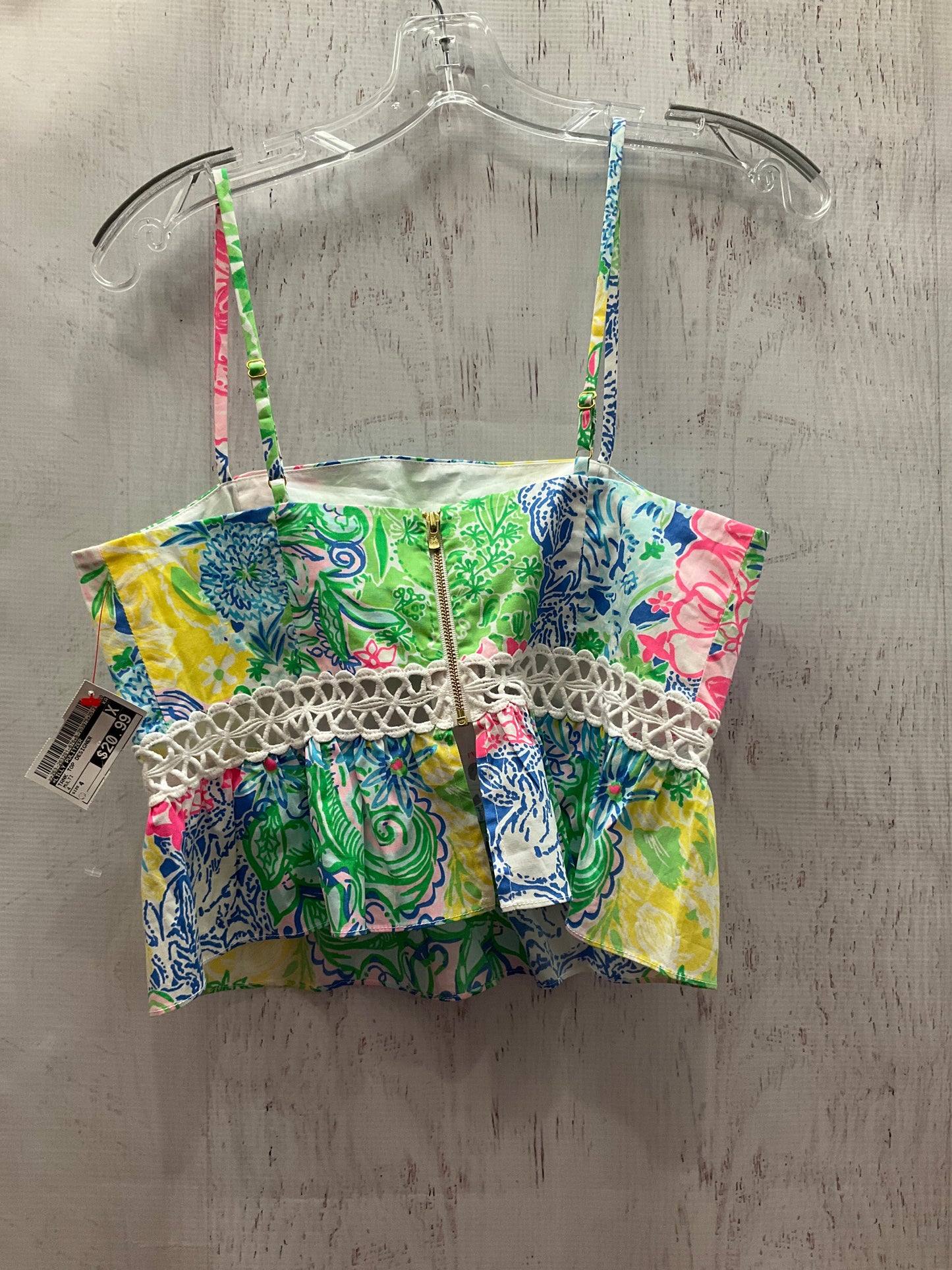 Tank Top Designer By Lilly Pulitzer In Multi, Size:4