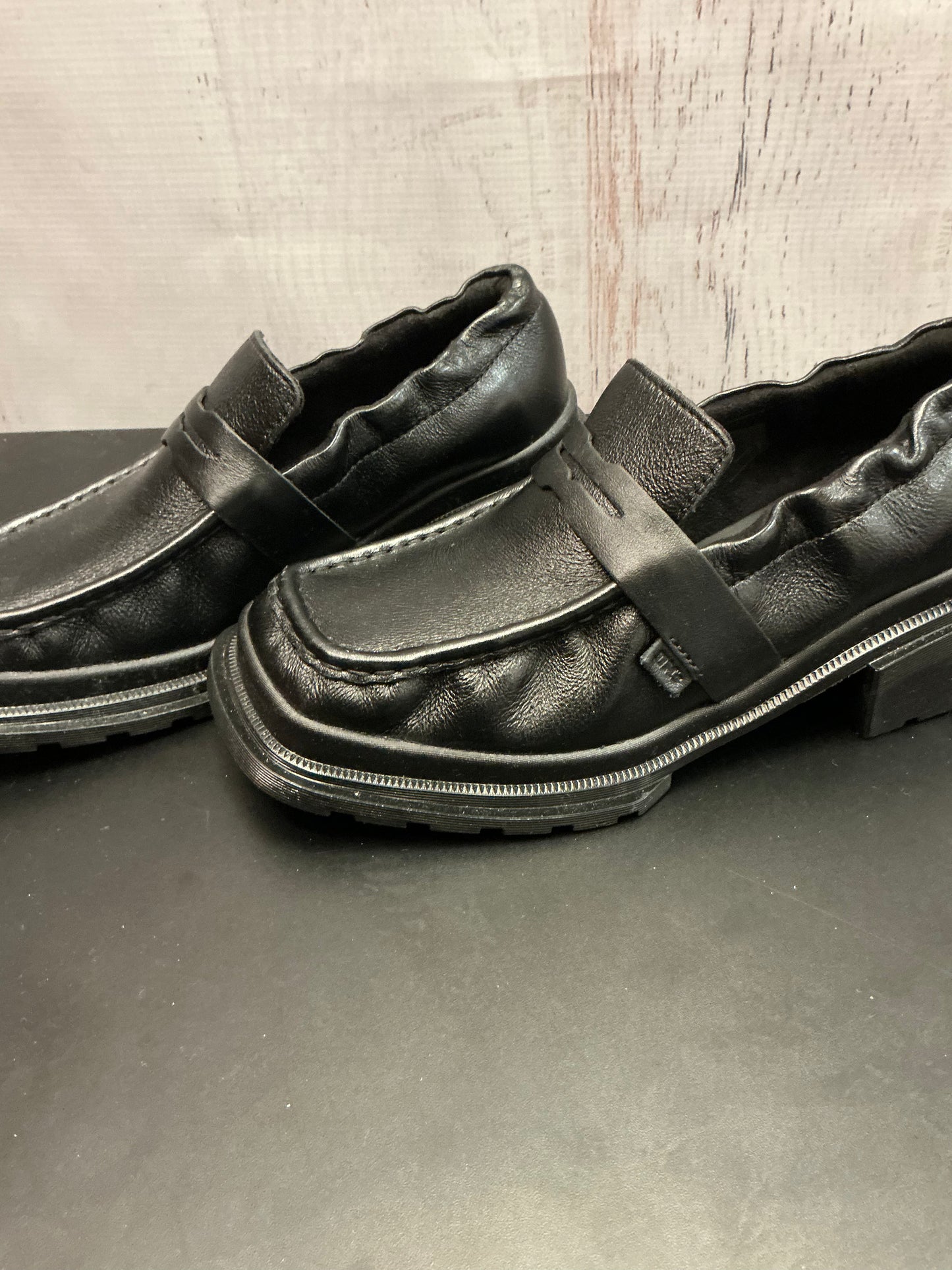Shoes Heels Block By Dr Martens In Black, Size:7