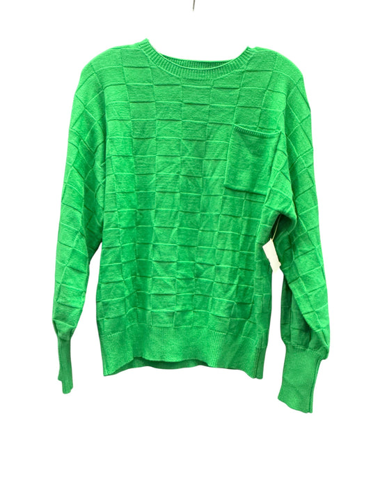 Sweater By Clothes Mentor In Green, Size: M